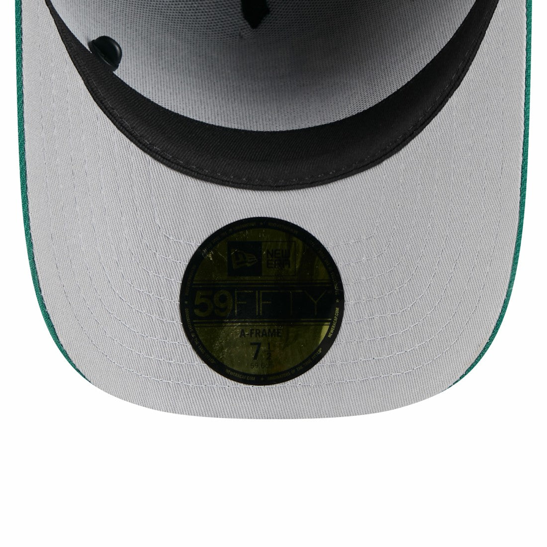 New York Jets New Era 2025 NFL Draft On Stage A-Frame 59FIFTY Fitted Hat - Black/Green for sale