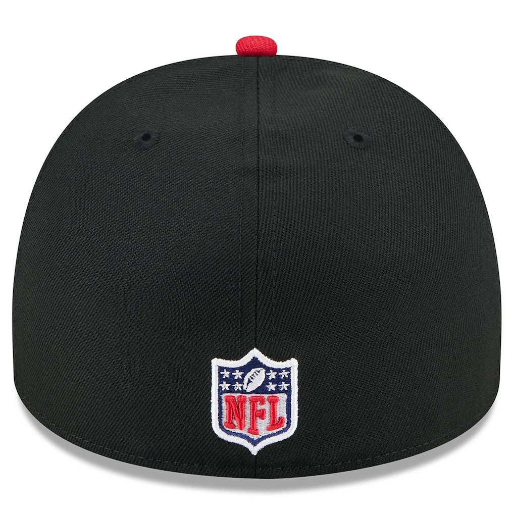 Atlanta Falcons New Era 2025 NFL Draft On Stage A-Frame 59FIFTY Fitted Hat - Black/Red online