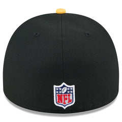 Pittsburgh Steelers New Era 2025 NFL Draft On Stage A-Frame 59FIFTY Fitted Hat - Black/Gold sale