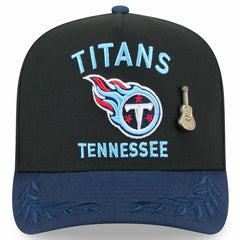 Tennessee Titans New Era 2025 NFL Draft On Stage A-Frame 59FIFTY Fitted Hat - Black/Navy outlet