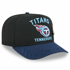 Tennessee Titans New Era 2025 NFL Draft On Stage A-Frame 59FIFTY Fitted Hat - Black/Navy outlet
