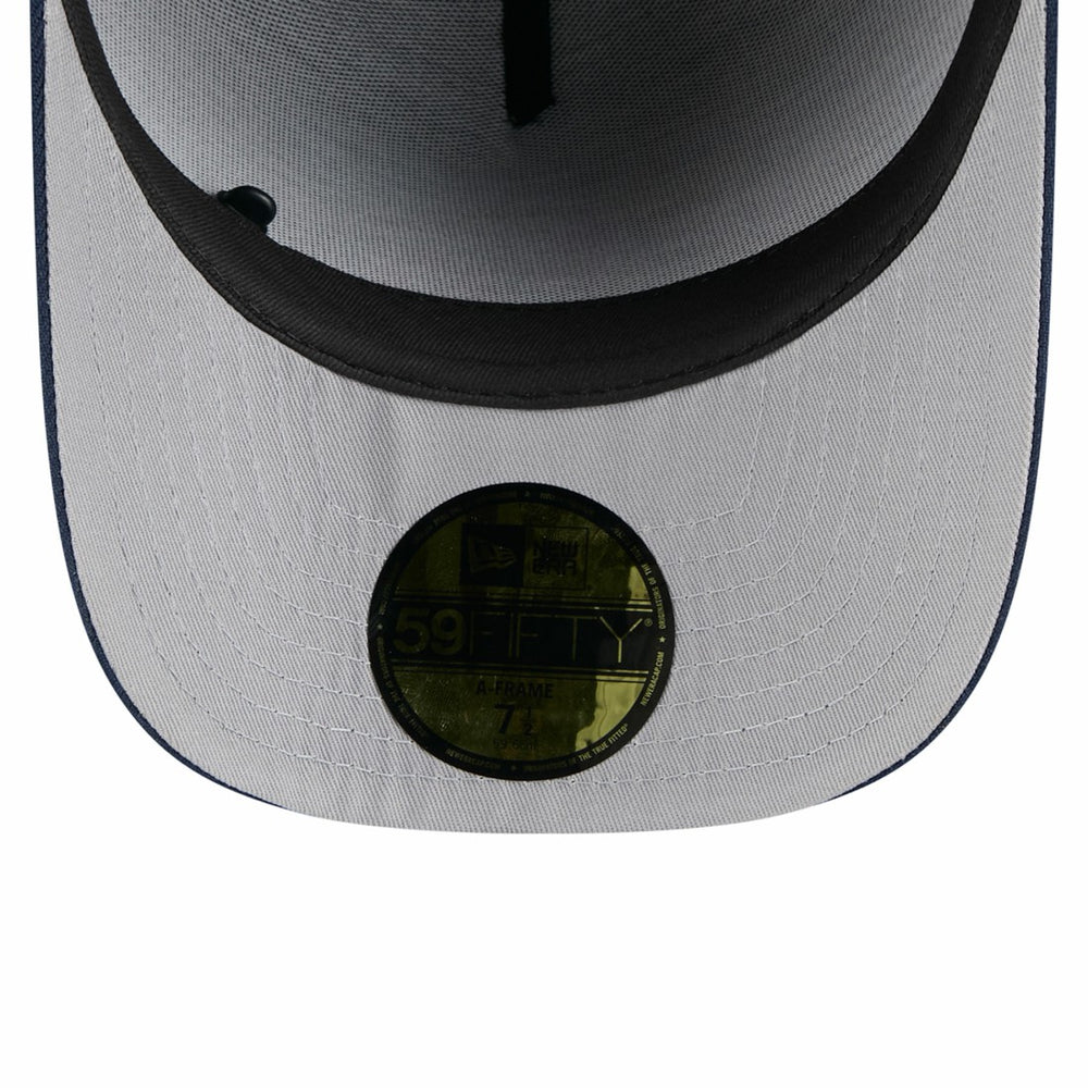 Tennessee Titans New Era 2025 NFL Draft On Stage A-Frame 59FIFTY Fitted Hat - Black/Navy outlet