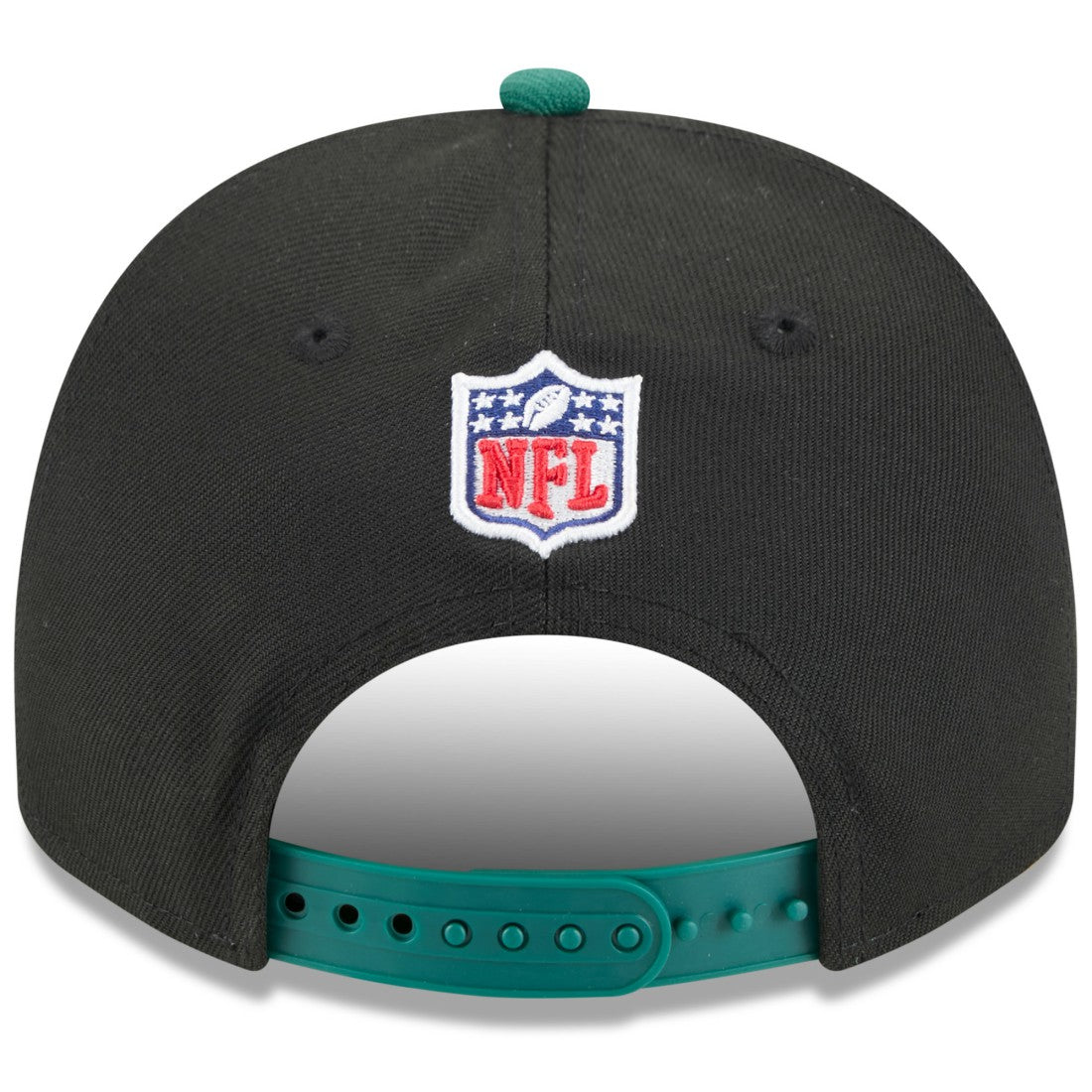 New York Jets New Era 2025 NFL Draft A-Frame 9FIFTY Snapback Hat - Black/Green cheap