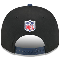 Seattle Seahawks New Era 2025 NFL Draft A-Frame 9FIFTY Snapback Hat - Black/College Navy discount