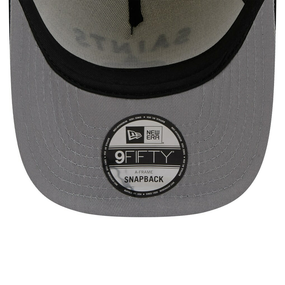 New Orleans Saints New Era 2025 NFL Draft A-Frame 9FIFTY Snapback Hat - Cream/Black sale