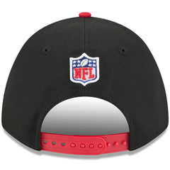 Kansas City Chiefs New Era 2025 NFL Draft 9FORTY A-Frame M-Crown Adjustable Hat - Black/Red cheap