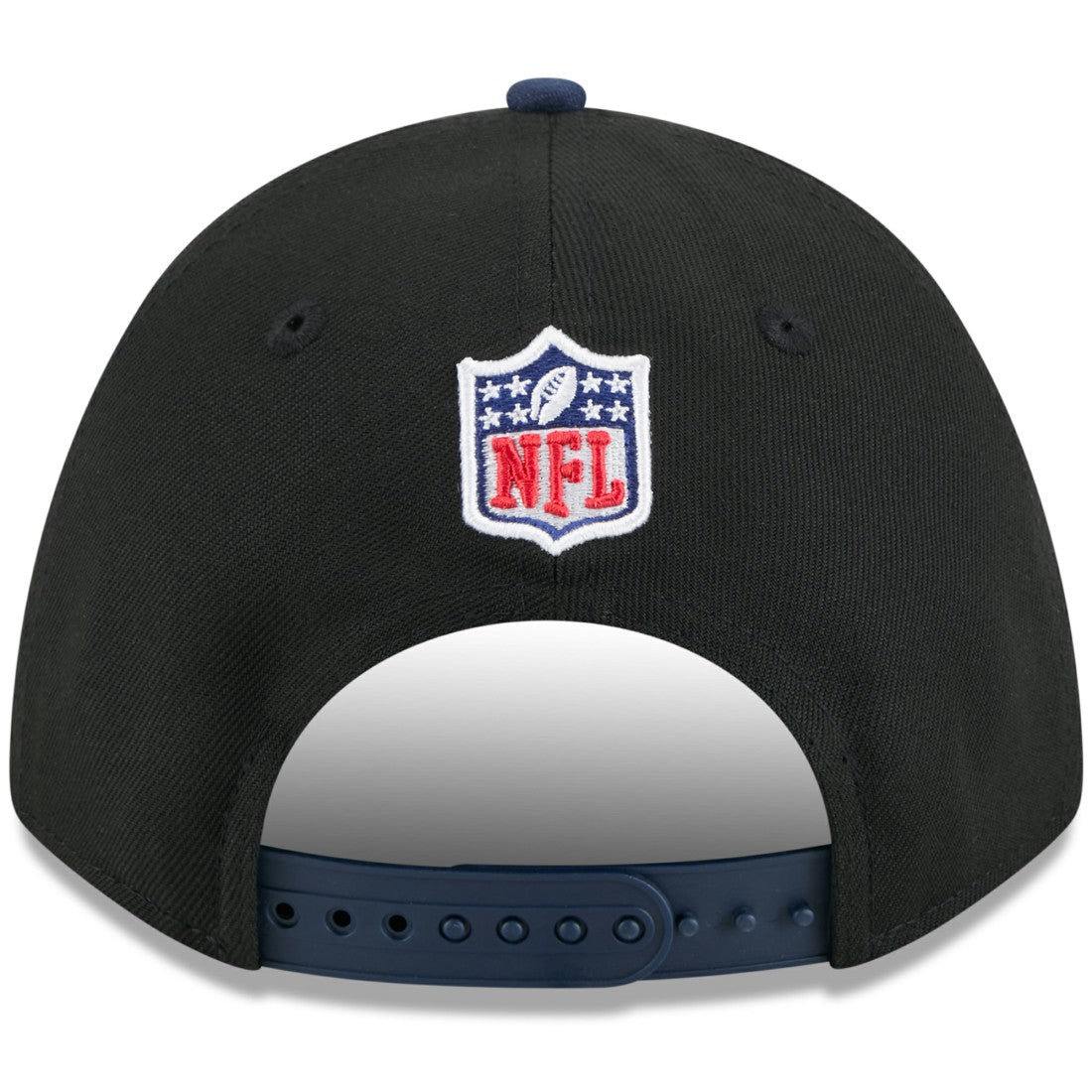 Tennessee Titans New Era 2025 NFL Draft 9FORTY A-Frame M-Crown Adjustable Hat - Black/Navy outlet
