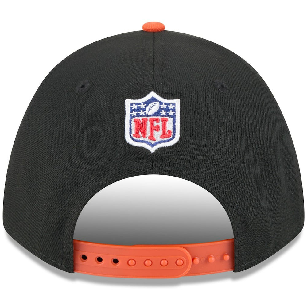 Cincinnati Bengals New Era 2025 NFL Draft 9FORTY A-Frame M-Crown Adjustable Hat - Black/Orange outlet