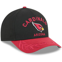 Arizona Cardinals New Era 2025 NFL Draft 9FORTY A-Frame M-Crown Adjustable Hat - Black/Cardinal discount