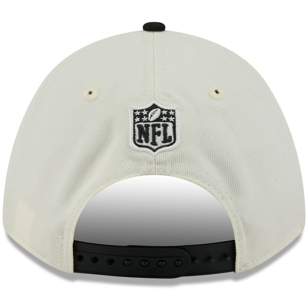 Cincinnati Bengals New Era 2025 NFL Draft 9FORTY A-Frame M-Crown Adjustable Hat - Cream/Black on sale