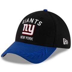 New York Giants New Era 2025 NFL Draft 39THIRTY Flex Hat - Black/Royal discount