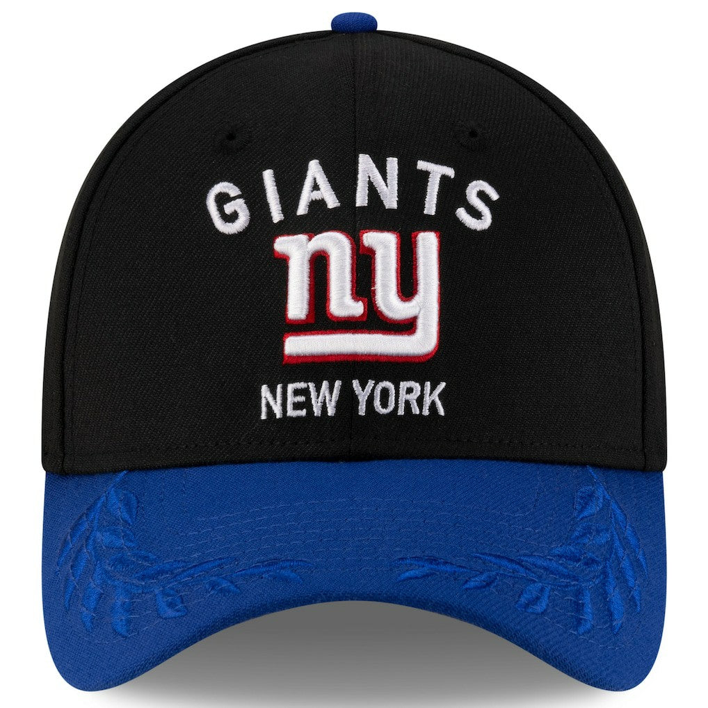 New York Giants New Era 2025 NFL Draft 39THIRTY Flex Hat - Black/Royal discount