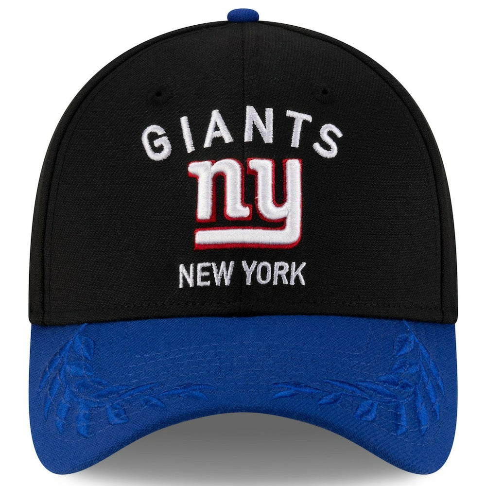New York Giants New Era 2025 NFL Draft 39THIRTY Flex Hat - Black/Royal discount