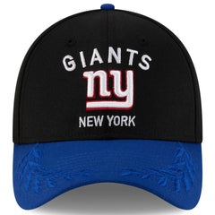 New York Giants New Era 2025 NFL Draft 39THIRTY Flex Hat - Black/Royal discount