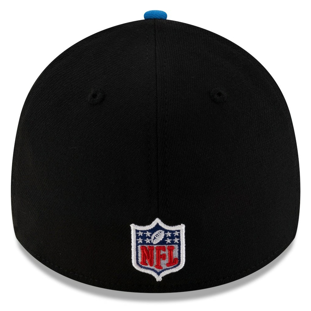 Los Angeles Chargers New Era 2025 NFL Draft 39THIRTY Flex Hat - Black/Powder Blue cheap