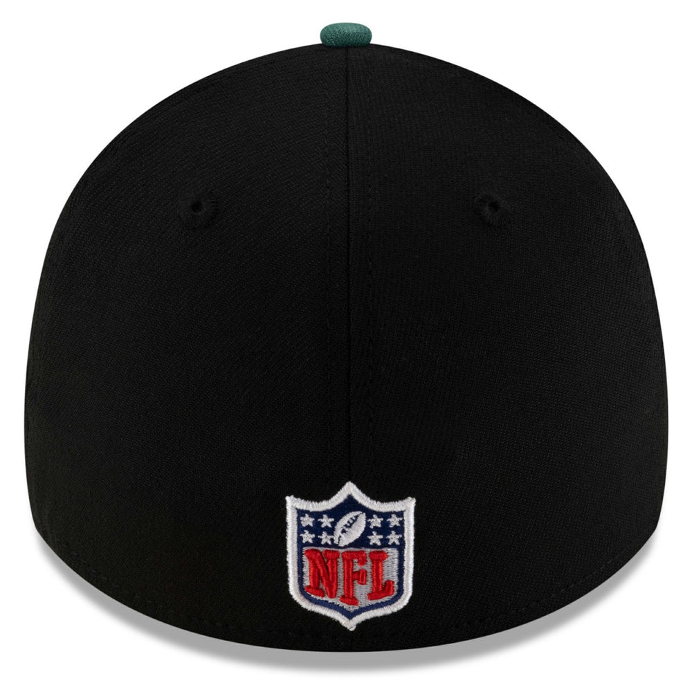 New York Jets New Era 2025 NFL Draft 39THIRTY Flex Hat - Black/Green outlet