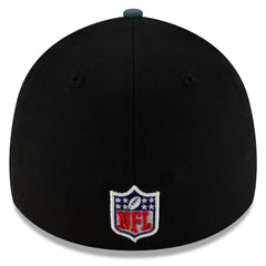 Philadelphia Eagles New Era 2025 NFL Draft 39THIRTY Flex Hat - Black/Midnight Green discount