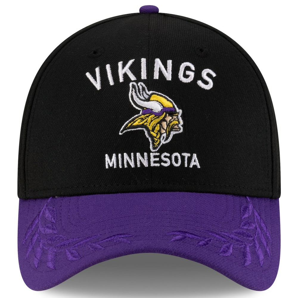 Minnesota Vikings New Era 2025 NFL Draft 39THIRTY Flex Hat - Black/Purple online