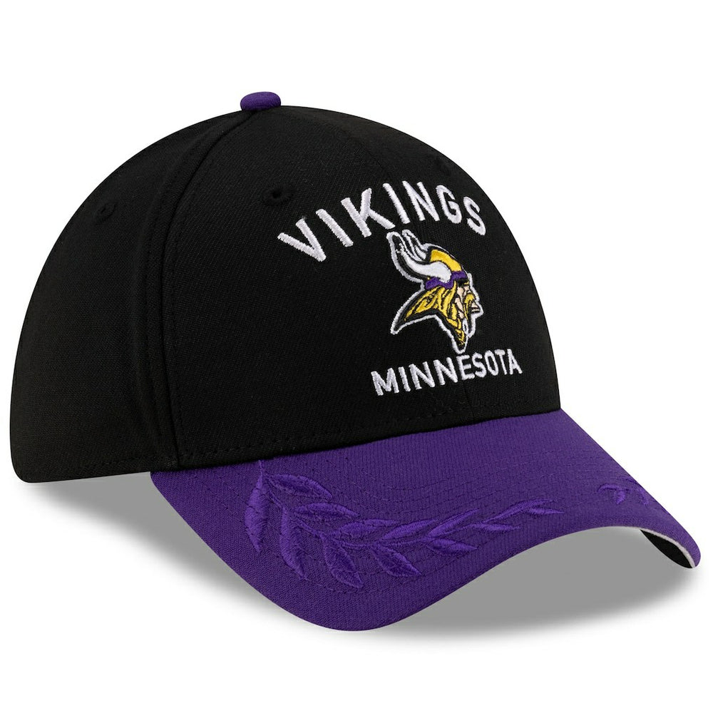 Minnesota Vikings New Era 2025 NFL Draft 39THIRTY Flex Hat - Black/Purple online
