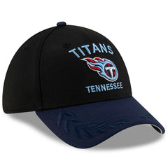 Tennessee Titans New Era 2025 NFL Draft 39THIRTY Flex Hat - Black/Navy outlet