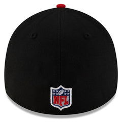 Atlanta Falcons New Era 2025 NFL Draft 39THIRTY Flex Hat - Black/Red cheap
