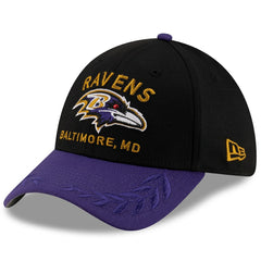Baltimore Ravens New Era 2025 NFL Draft 39THIRTY Flex Hat - Black/Purple outlet