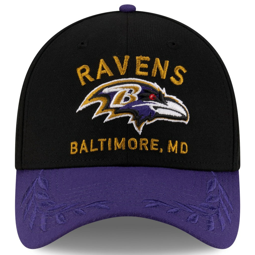 Baltimore Ravens New Era 2025 NFL Draft 39THIRTY Flex Hat - Black/Purple outlet