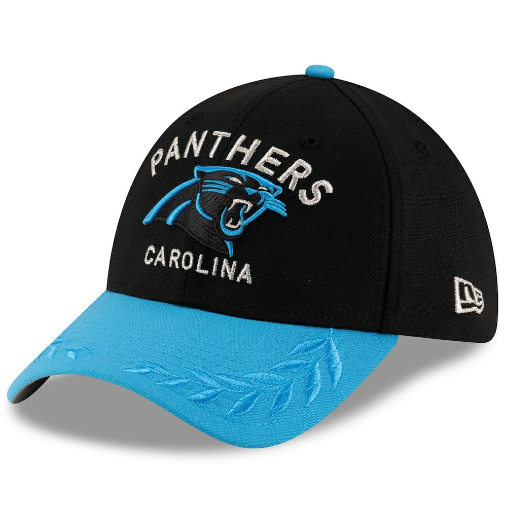 Carolina Panthers New Era 2025 NFL Draft 39THIRTY Flex Hat - Black/Blue discount
