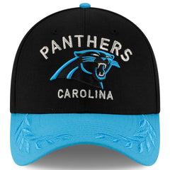 Carolina Panthers New Era 2025 NFL Draft 39THIRTY Flex Hat - Black/Blue discount
