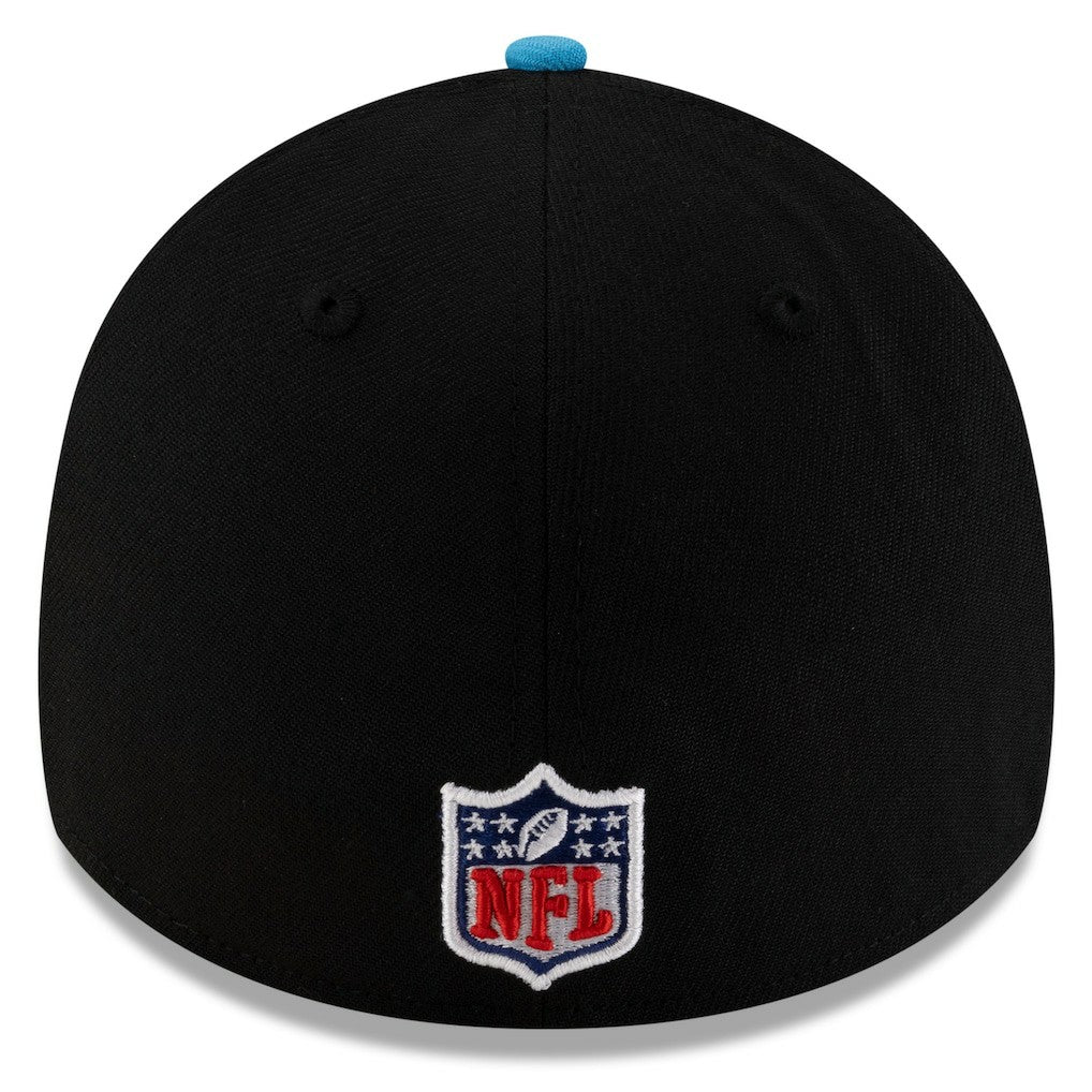 Carolina Panthers New Era 2025 NFL Draft 39THIRTY Flex Hat - Black/Blue discount