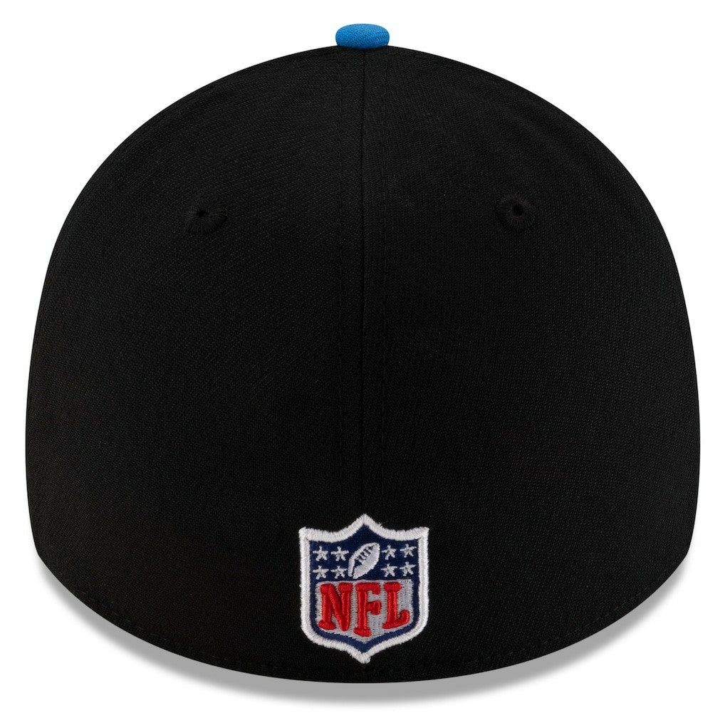 Detroit Lions New Era 2025 NFL Draft 39THIRTY Flex Hat - Black/Blue outlet