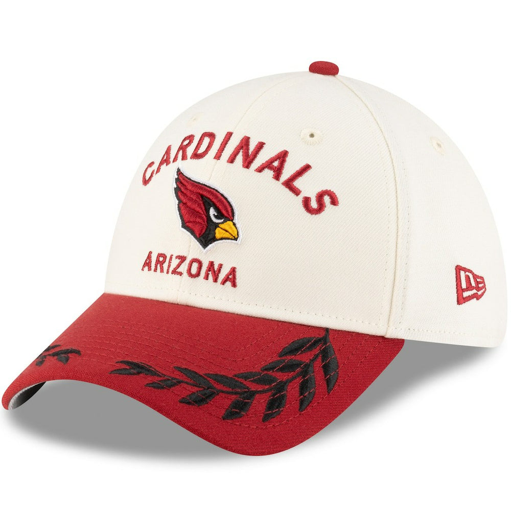 Arizona Cardinals New Era 2025 NFL Draft 39THIRTY Flex Hat - Cream/Cardinal sale