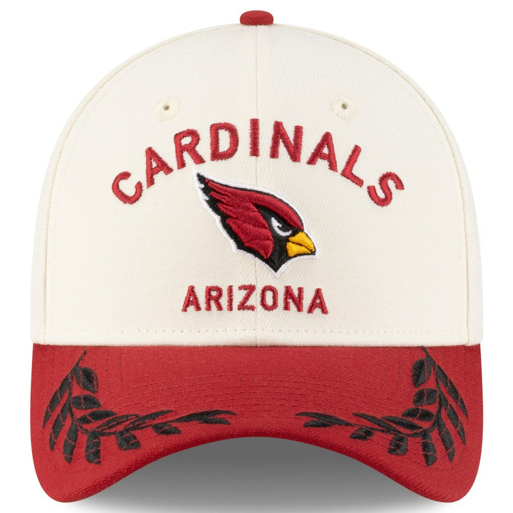 Arizona Cardinals New Era 2025 NFL Draft 39THIRTY Flex Hat - Cream/Cardinal sale