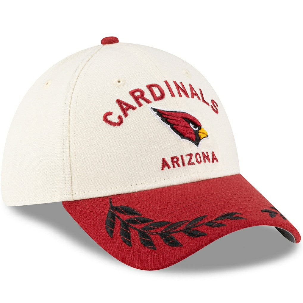 Arizona Cardinals New Era 2025 NFL Draft 39THIRTY Flex Hat - Cream/Cardinal sale