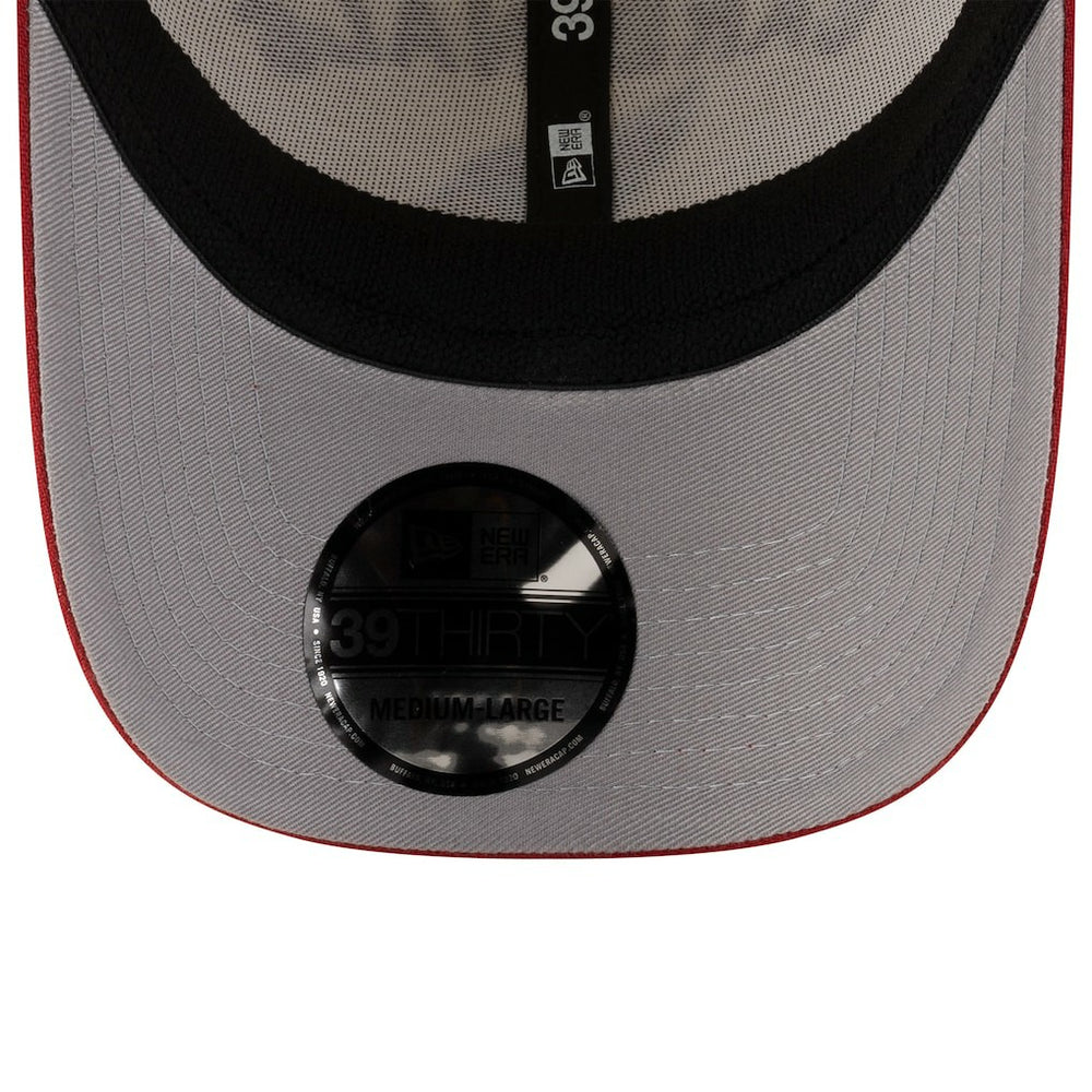 Arizona Cardinals New Era 2025 NFL Draft 39THIRTY Flex Hat - Cream/Cardinal sale