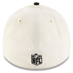 Atlanta Falcons New Era 2025 NFL Draft 39THIRTY Flex Hat - Cream/Black sale