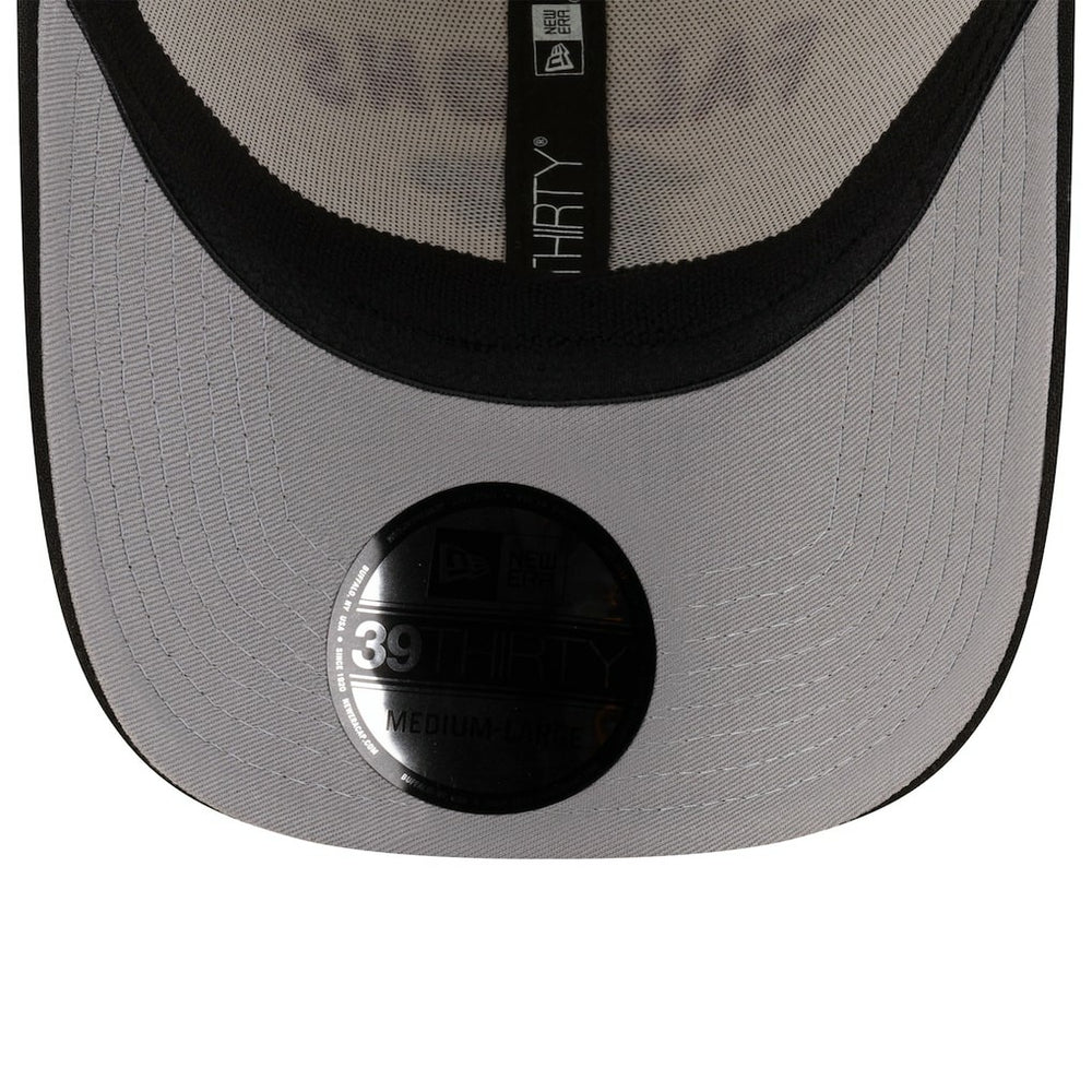 Atlanta Falcons New Era 2025 NFL Draft 39THIRTY Flex Hat - Cream/Black sale