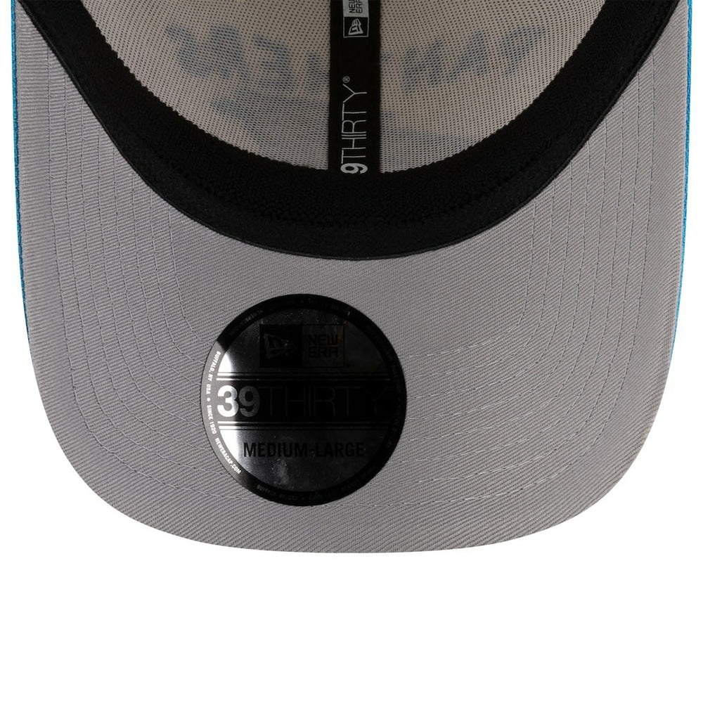 Carolina Panthers New Era 2025 NFL Draft 39THIRTY Flex Hat - Cream/Blue for sale