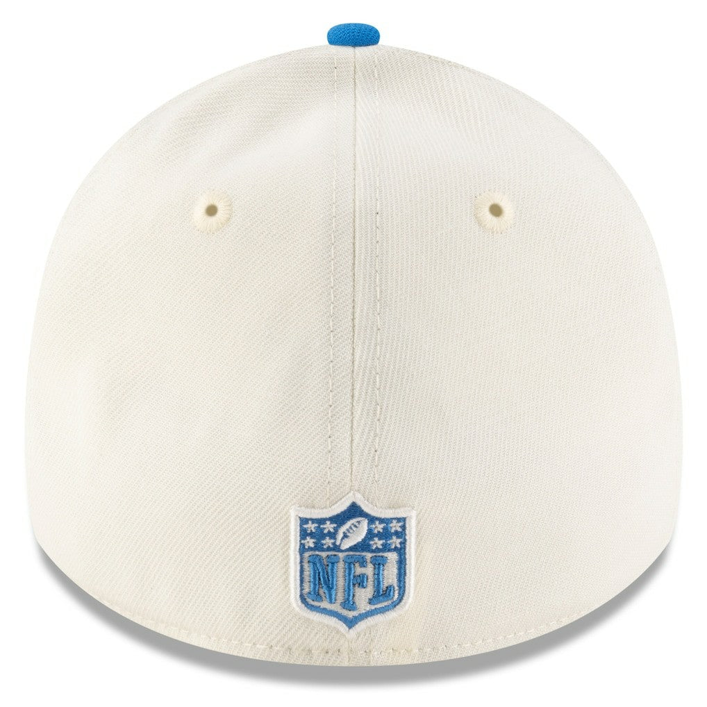 Detroit Lions New Era 2025 NFL Draft 39THIRTY Flex Hat - Cream/Blue online