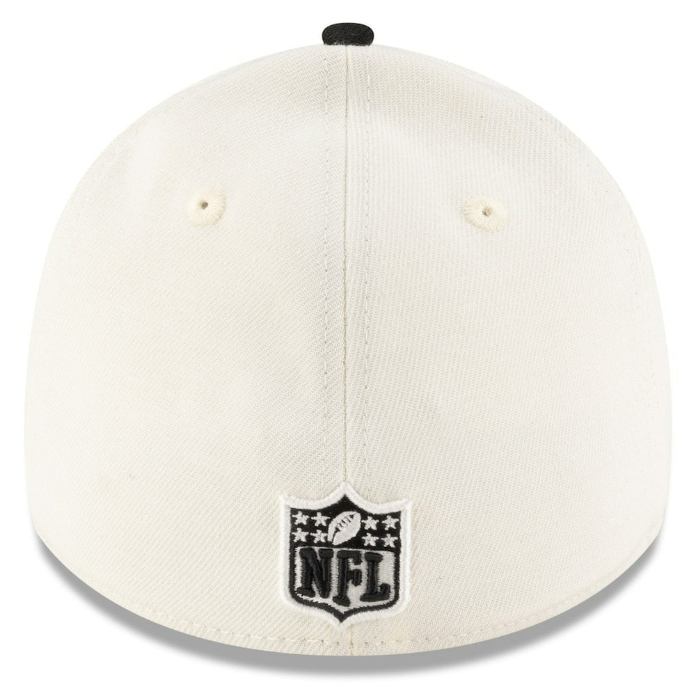 Pittsburgh Steelers New Era 2025 NFL Draft 39THIRTY Flex Hat - Cream/Black for sale