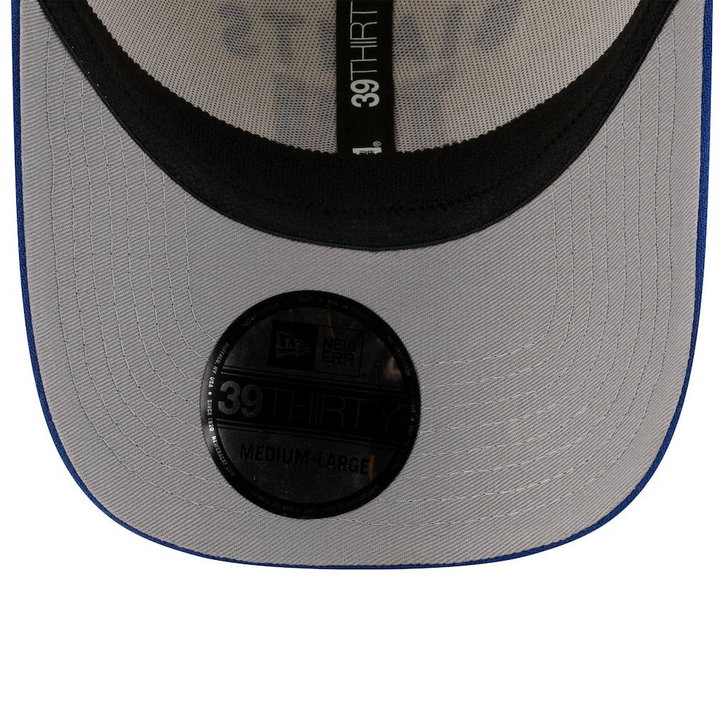 New York Giants New Era 2025 NFL Draft 39THIRTY Flex Hat - Cream/Royal on sale
