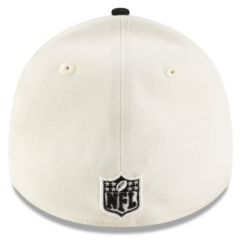 New Orleans Saints New Era 2025 NFL Draft 39THIRTY Flex Hat - Cream/Black sale