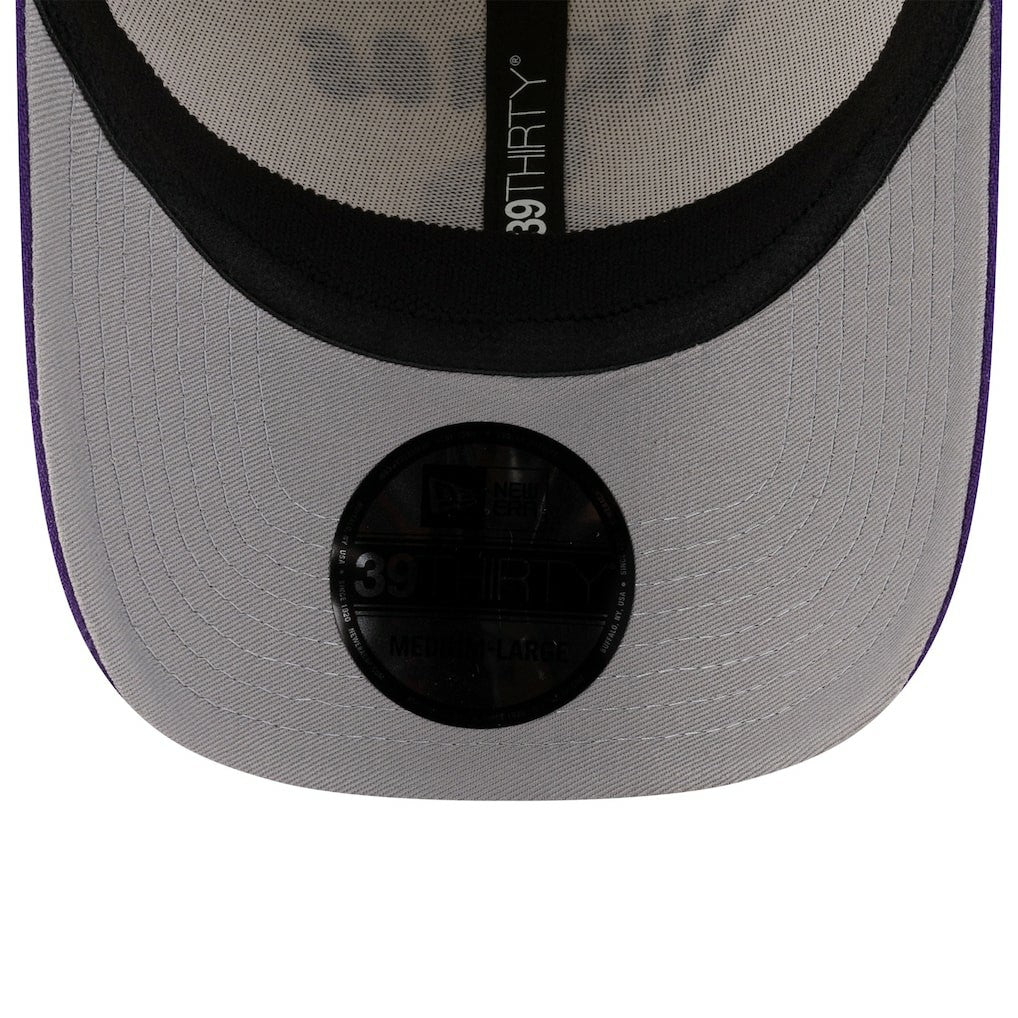 Minnesota Vikings New Era 2025 NFL Draft 39THIRTY Flex Hat - Cream/Purple discount