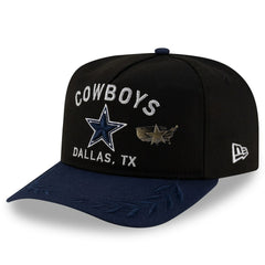 Dallas Cowboys New Era 2025 NFL Draft On Stage A-Frame 59FIFTY Fitted Hat - Black/Navy discount