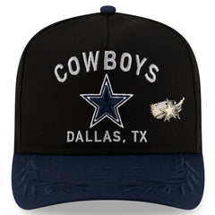 Dallas Cowboys New Era 2025 NFL Draft On Stage A-Frame 59FIFTY Fitted Hat - Black/Navy discount