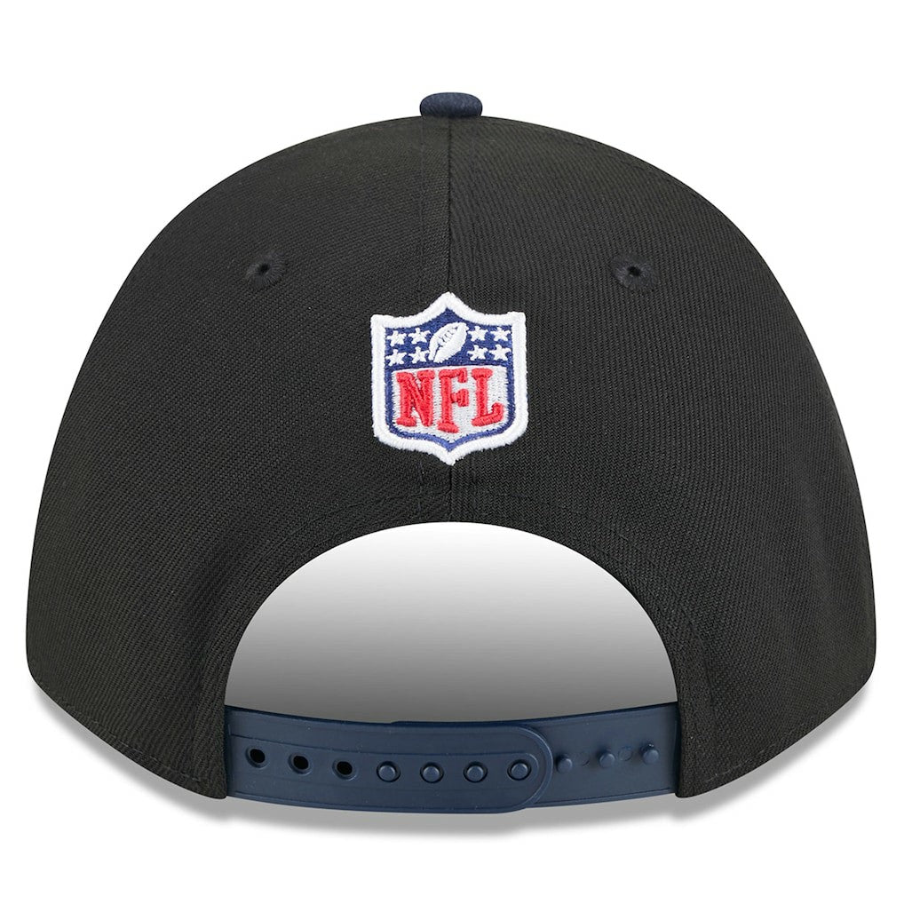 Dallas Cowboys New Era 2025 NFL Draft 9FORTY A-Frame M-Crown Adjustable Hat - Black/Navy sale