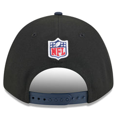 Dallas Cowboys New Era 2025 NFL Draft 9FORTY A-Frame M-Crown Adjustable Hat - Black/Navy sale