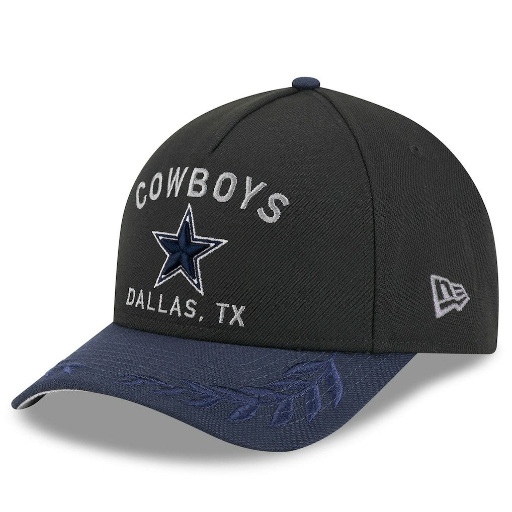 Dallas Cowboys New Era 2025 NFL Draft 39THIRTY Flex Hat - Black/Navy discount