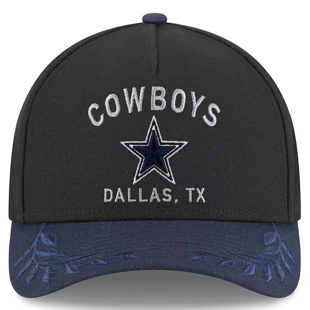 Dallas Cowboys New Era 2025 NFL Draft 39THIRTY Flex Hat - Black/Navy discount