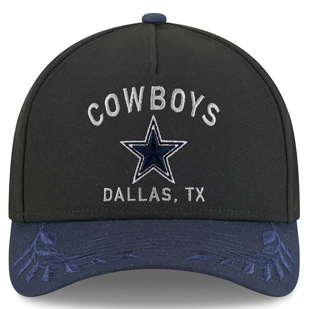 Dallas Cowboys New Era 2025 NFL Draft 39THIRTY Flex Hat - Black/Navy discount